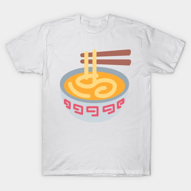 Japanese noodles japanese ramen ramen noodles T-Shirt by Ekkoha